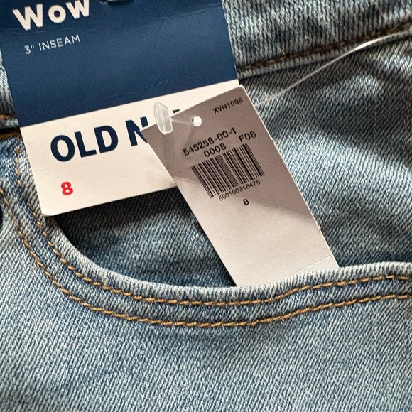 TWO pairs of Old Navy Women's Blue Denim Shorts - Picture 4 of 4